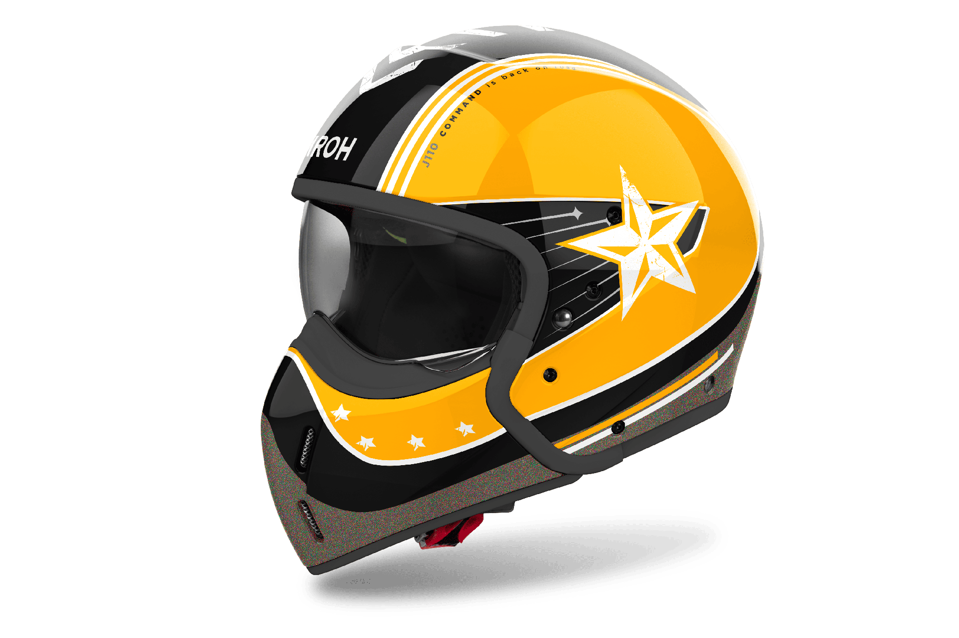 Helmet J110 Comman Yellow Gloss